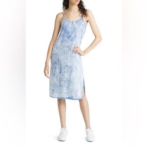 Thread & Supply Acid Wash Midi Dress